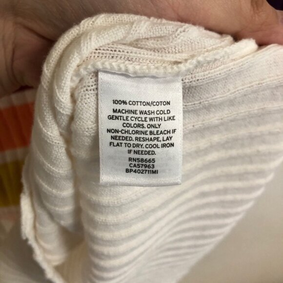 Retro Striped Button Up Short Sleeve Cardigan - Picture 4 of 4